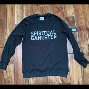 NWT Spiritual Gangster Varsity Pullover M